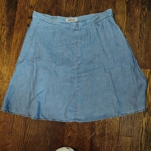 Buffalo David Bitton Women's Denim Blue A-Line Skirt